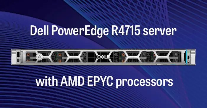Get more database and energy value with Dell PowerEdge R4715 servers and AMD EPYC processors 