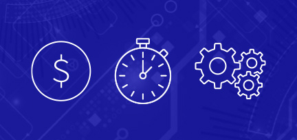 Abstract, blue colorized header image from the report.